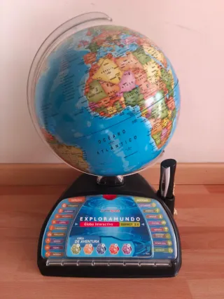 Globo terráqueo interactivo Exploramundo