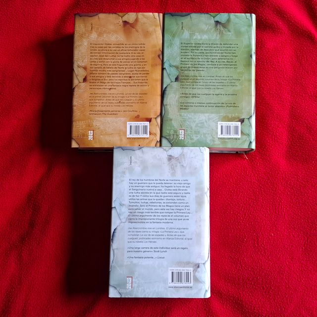 Trilogía La primera ley – Joe Abercombie