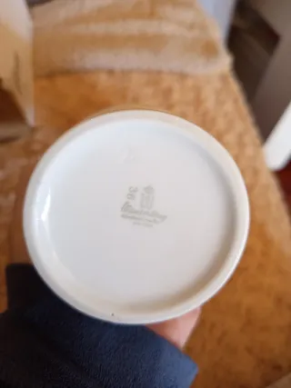 Jarrón vintage de porcelana alemán