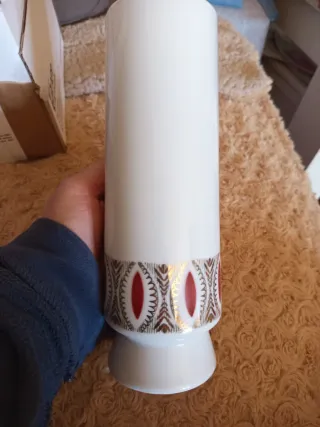 Jarrón vintage de porcelana alemán