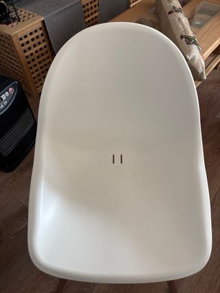 Sillas Comedor Plástico y Madera de Ikea