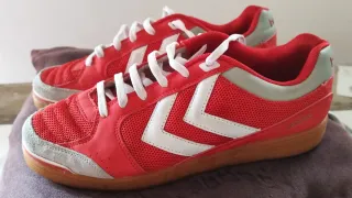 Zapatillas Hummel Indoor Rojas Talla 39,