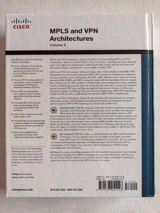 Libro Cisco "MPLS and VPN Architectures"