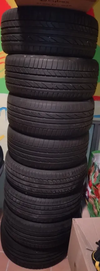 Neumáticos 17" Bridgestone y Hankook