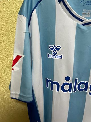 Camiseta Málaga CF Talla L Chupe 9