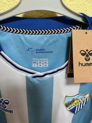Camiseta Málaga CF Talla L Chupe 9