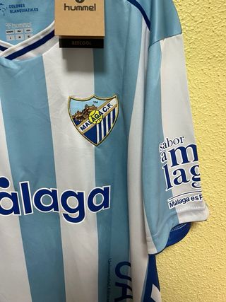 Camiseta Málaga CF Talla L Chupe 9