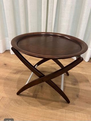 Mesita auxiliar Stua madera nogal