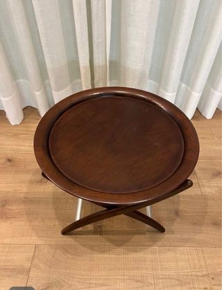 Mesita auxiliar Stua madera nogal