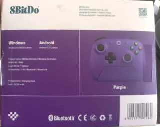 Mando 8BitDo Ultimate 2 Wireless Morado