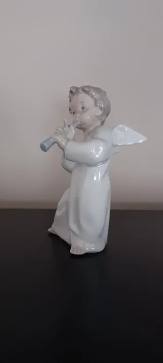 Figura Lladró Ángel Músico
