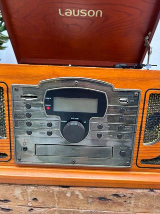 Tocadiscos Lauson CL123 con Cassette y Encoding