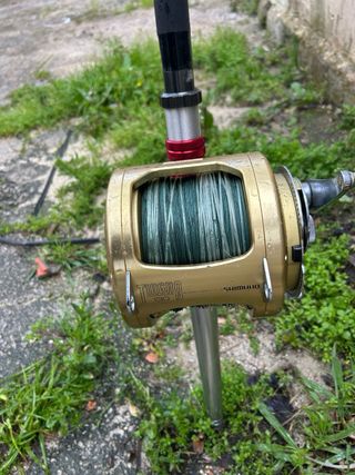 2 Cañas y carretes curricán 130