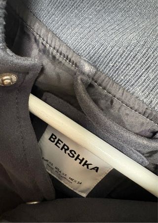 Chaqueta Bomber Gris