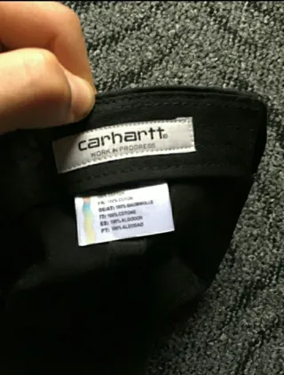 Gorra Carhartt Negra