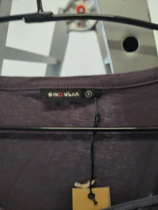 Vestido Singular manga larga talla 4