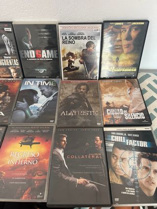 Lote dvd 1 “ 15 titulos Varios Géneros”