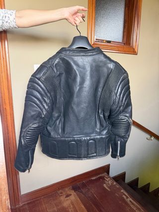 Chaqueta de cuero para moto