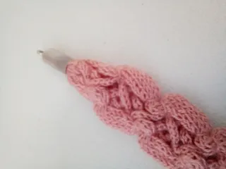 Collar Choker Plata y Cristal Rosa