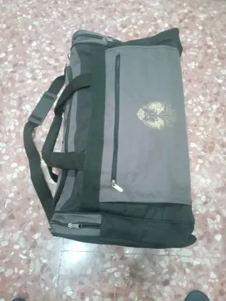 Bolsa de viaje Ejército Español gris/negro