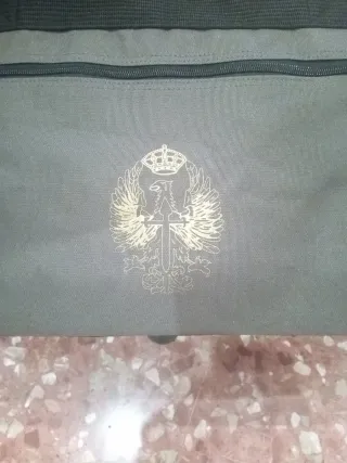 Bolsa de viaje Ejército Español gris/negro