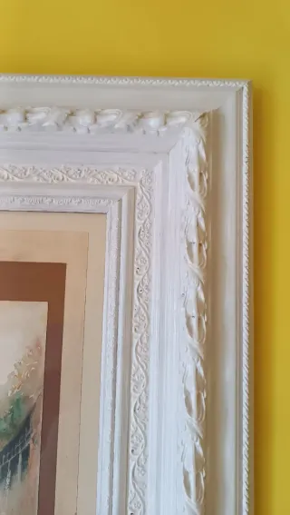 Marco de madera maciza