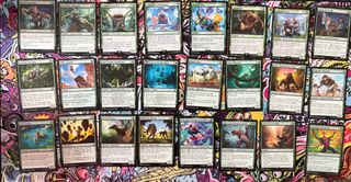 Mazo Commander Magic Simic + Deckbox