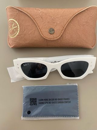 Gafas Ray-Ban RB4430 Blancas y Negras