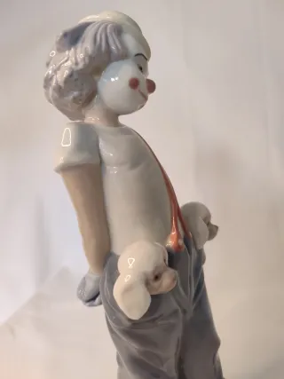 01007600 LLADRÓ "Little Pals" "Payasito Bolsillos"