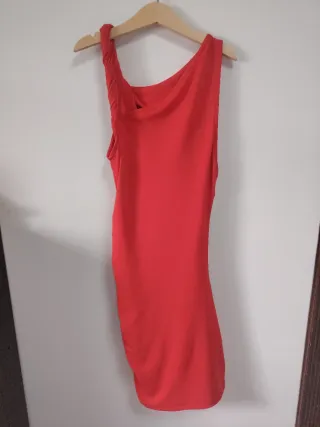Vestido Zara Rojo Talla S