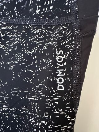 Leggings Domyos Negro y Blanco