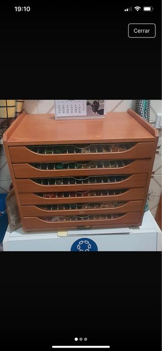 Mueble organizador de hilos ISPE