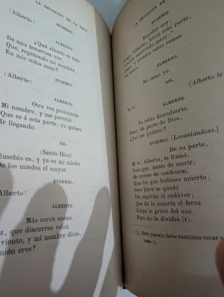“Libro antiguo 1868 – Teatro escogido de Calderón