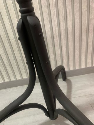 Perchero antiguo de madera de 1,90 cm de alto