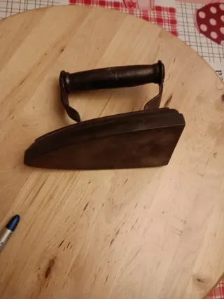 Antigua plancha de fundición