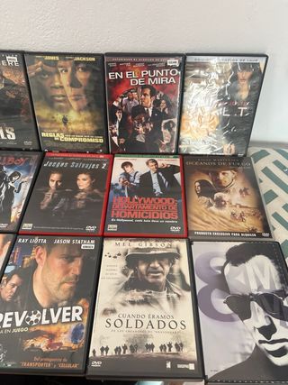 Lote dvd 2 “  15 Películas DVD Varios Géneros”