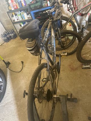 Bicicleta Cóndor con rodillo