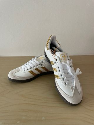 Adidas Samba OG Glitter Gold