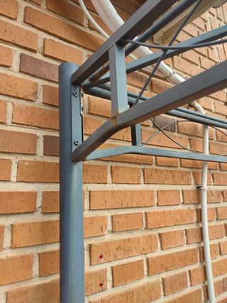 Pérgola metálica 4x3 (solo estructura)