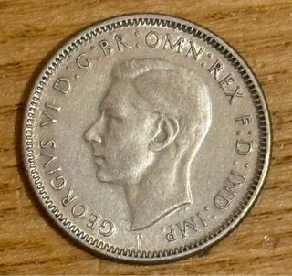 Australia 1 Chelin 1946 Plata 0.500
