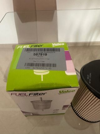 Filtro combustible Valeo 587919