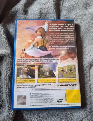 Final Fantasy X PS2 con DVD Bonus