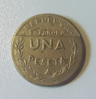 Moneda 1 Peseta Consejo Santander Palencia Burgos
