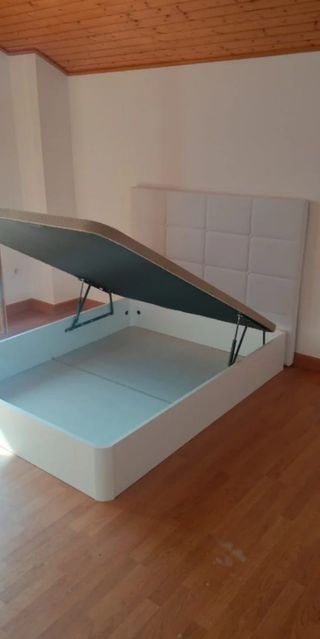 Canapé abatible con colchones Viscoelastica