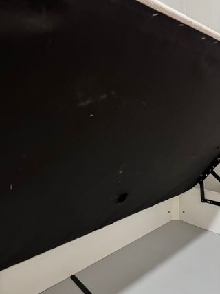 Cama canapé 90cm con colchón.