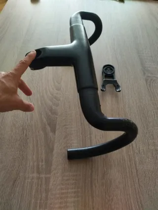 Manillar Integrado Carbono 40mm