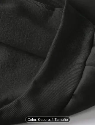 Sudadera con cremallera y cruz