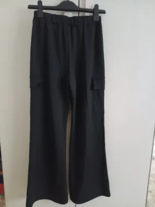 Pantaloni cargo donna neri
