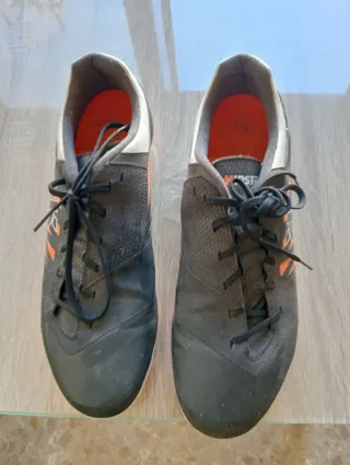 Zapatillas fútbol tacos negras talla 46