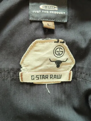 Chaqueta G-Star Raw Tipo Militar o sahariana. Azul